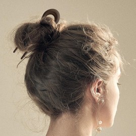 Twist Hair Pin | 3 Pack for Hairpin | U Shaped French Hair Pin | Elegant French Pins for Hair Styling | Hair Pins Fork for Women Girls (Style1, One Size)