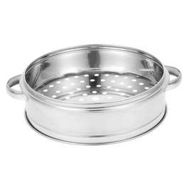 Stainless Steel Steamer Kitchen Steamer Cookware Steaming Basket with Handle Bun Steamer Basket Thicken Food Steamer for Veggie Dumpling Noodle