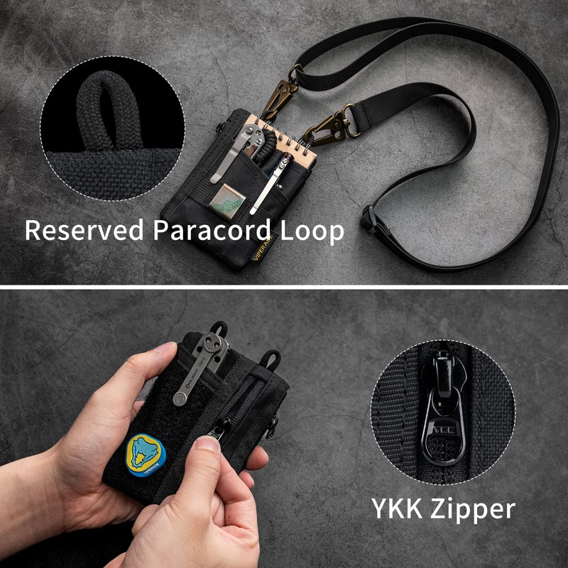 VIPERADE VE18-S Small EDC Pouch Tool Organizer,Multifunction Small Tools Pouch