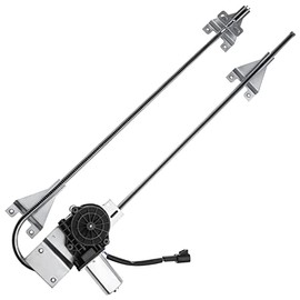 A-Premium Power Window Regulator with Motor Compatible with Peterbilt 357 1987-1996 378 1988 379 2003-2005 Front Left Driver Side