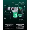 DCA 20V MAX Cordless Heavy Duty Rotary Hammer Drill, 4.5
