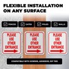 Please Use Other Entrance Left Arrow Aluminum Composite Outdoor Sign