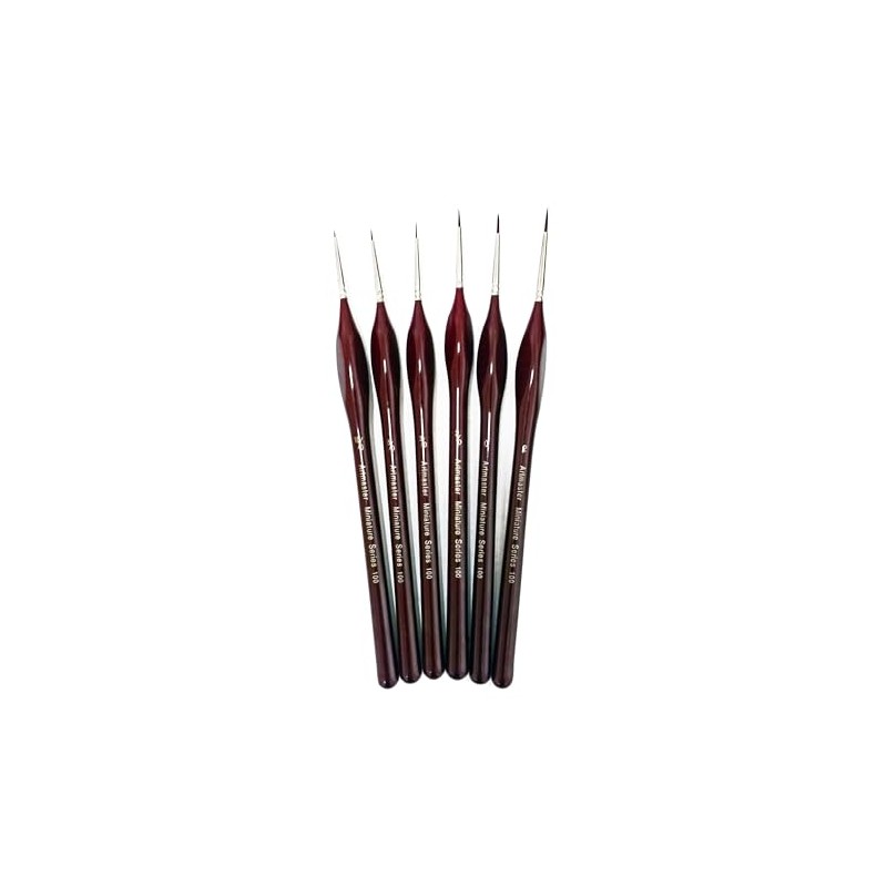 Artmaster Artists & Modelmakers Fine Detail Brush Set of 6