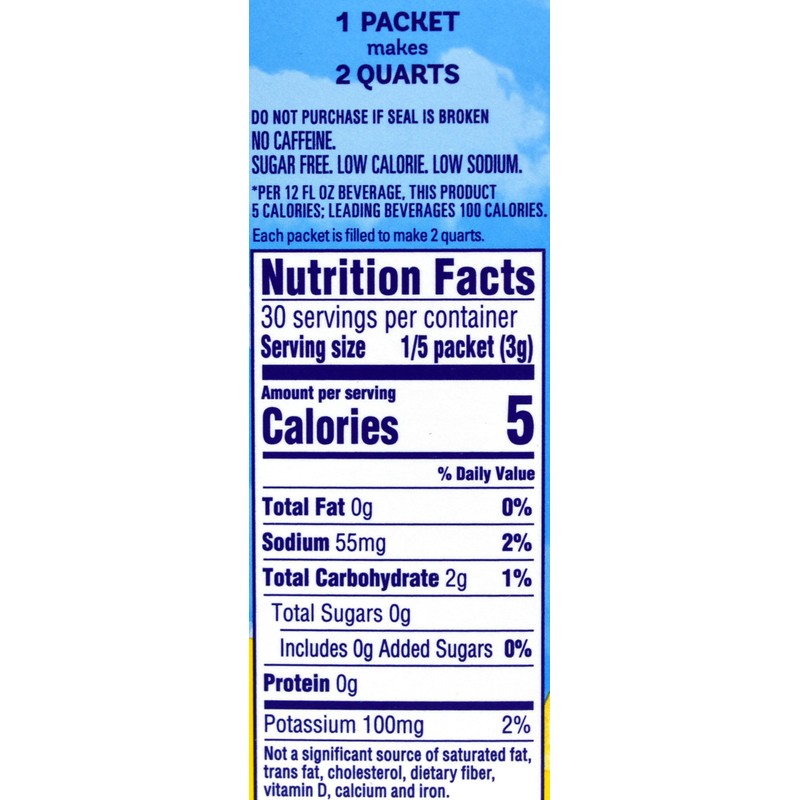 Crystal Light Lemonade Drink Mix (24 Pitcher Packets, 4 Canisters