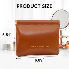 Siligar Small Makeup Bag Cosmetic Bag for Women Waterproof Toiletries Bag Storage Makeup Organizer Bag Makeup Pouch Purse for Toiletries,Pencils,Travel