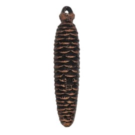 KD89 Cuckoo Clock Weights - German Handmade Cast Iron & Pine Cones Shape (500g)