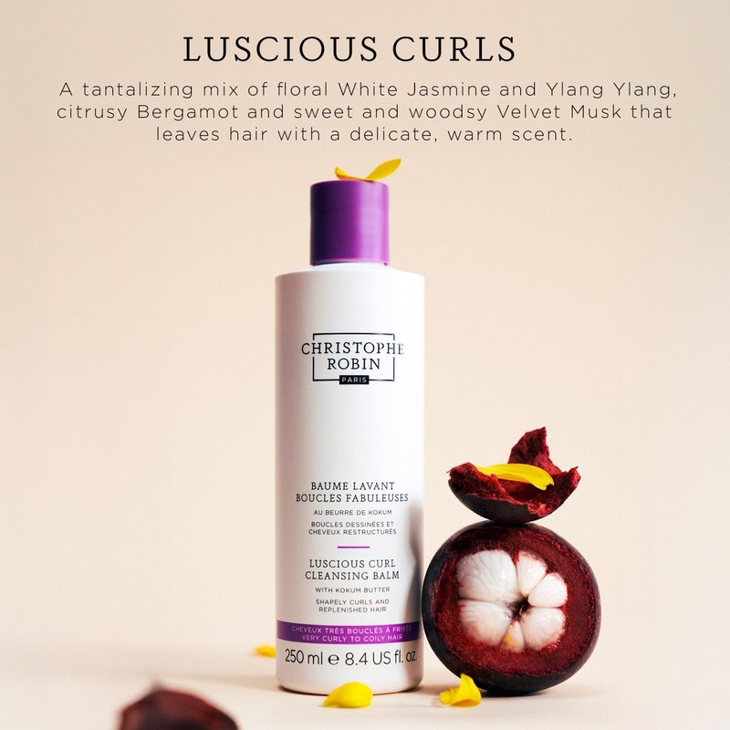 Christophe Robin Luscious Curl Defining Cream With Chia Seed Oil