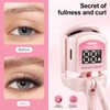 UNIVILLE Heated Eyelash Curler, with Temperature Display Eyelash Curler