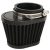 51mm/2in Motorcycle Air Filter ClampOn Dustproof Rubber Black Replacement for