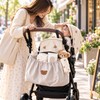 Stroller Hanging Storage Bag, Lightweight Reusable Organizer for Baby Essentials,
