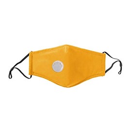 Sunset Orange Team Mask w/Vent Valve - Head Accessory - Fan Gear