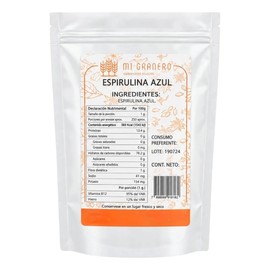 Alga Espirulina Spirulina Azul En Polvo 100 G Pura