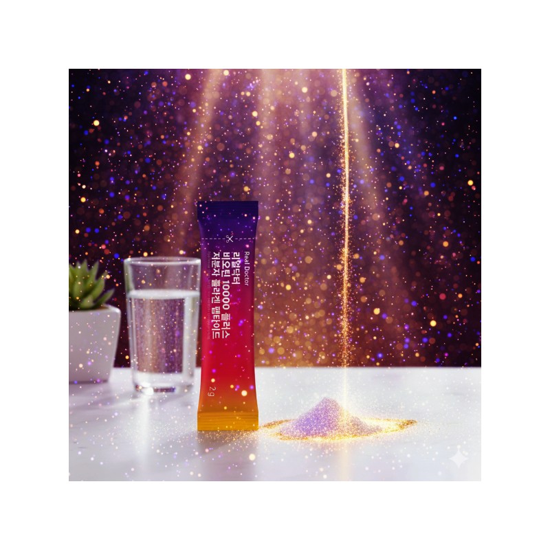 Real Doctor Biotin 10000 Plus Low Molecular Collagen Peptide Single
