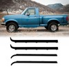 ROADFAR Window Molding Trim 4PCS Compatible with 1987-1997 for Ford