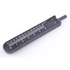 A2Z Deluxe Black ECG EKG Caliper With Cover Ruler Compass
