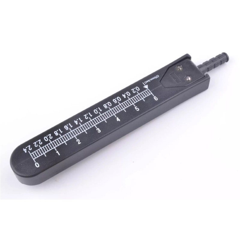 A2Z Deluxe Black ECG EKG Caliper With Cover Ruler Compass