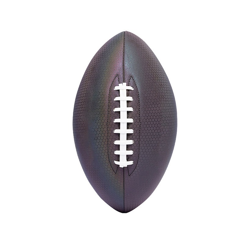 Luminous Fluorescent Reflective Football Pu American Standard Game Training Ball