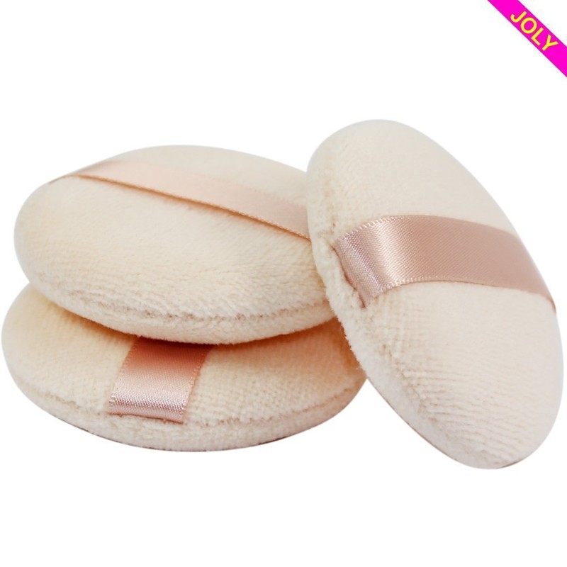 Joly Powder Puff for Makeup Face Powder (3 Pieces)