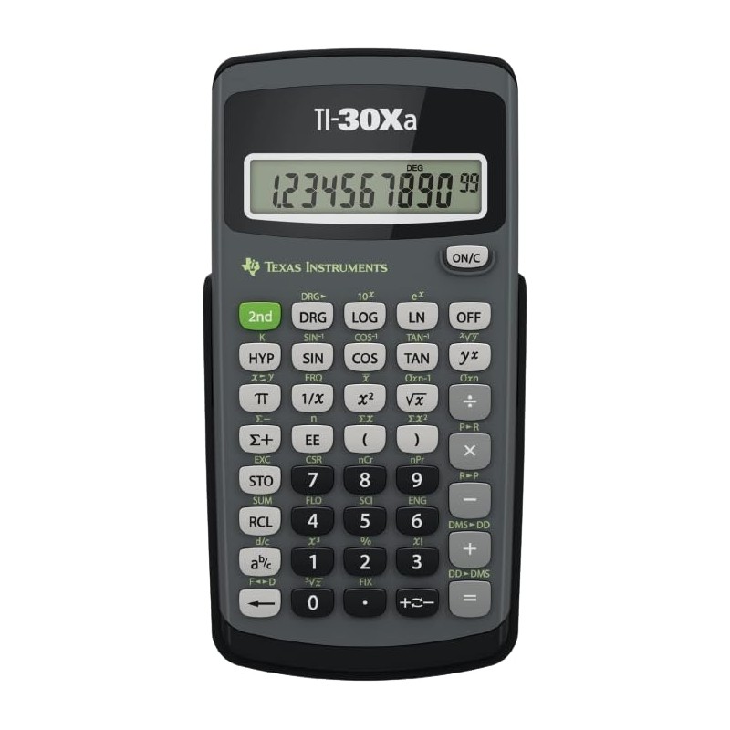 WYNGS TI-30Xa Basic Set with Protective Case Light Grey