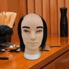 Harilla Mannequinkopf mit Glatze für Männer, Hut-Präsentationsständer, professioneller Trainingskopf, Manikin-Kopf,