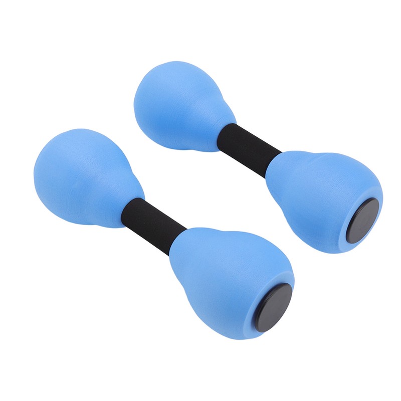 2pcs Water Floating Dumbbells EVA Foam Water Aerobic Exercise Foam