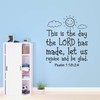 Family The Day The Lord Has Made Empowering Quote Wall