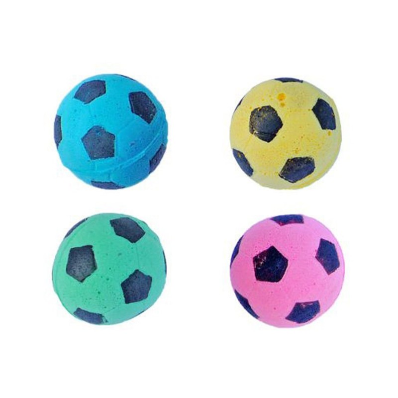 PETFAVORITES Foam Soccer Balls Cat Toys - Pack of 8