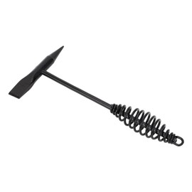 Martillo de Escoria de Soldadura de Doble Cabezal, Herramienta Premium de Acero con Alto Contenido de Carbono con de Resorte para Reducir la Tensión  