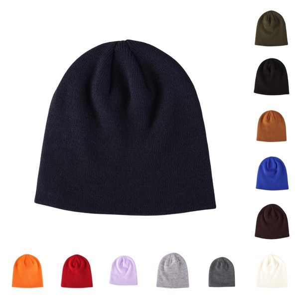 LLmoway Toddler Winter Hat Soft Slouchy Beanie Warm Fall Knitted