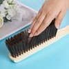 Rbenxia 2 Pieces Wooden Handle Bench Horse Hair Brushes Soft