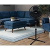 Impress 16-Inch Oscillating Stand Fan, 3-Speeds, Adjustable Height, Tilting Head,
