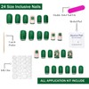 St. Patrick's Day Press on Nails Medium Square OFDNE French