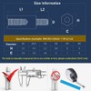 CONPHERON Brass Spacer Hex Spacer Sleeves PCB Board/Boards Male Female