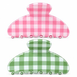 Claw Clips for Thick Hair | Mixed Designs | Acetate Gift Box, 2 Pack