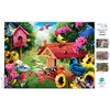 Buffalo Games - Garden Birdhouse - Rompecabezas de 1000 Piezas