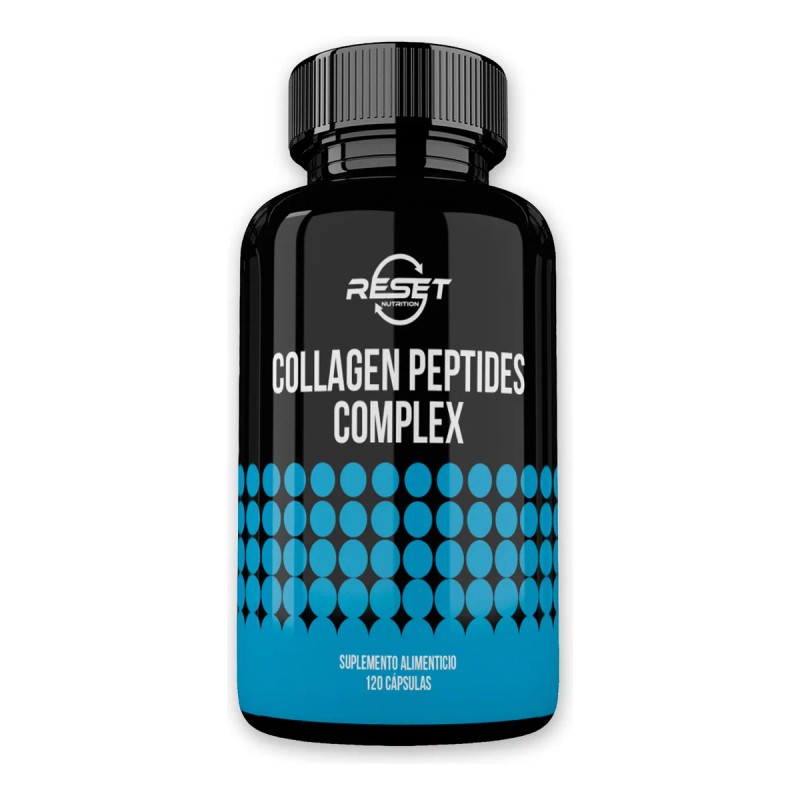 Reset NutritionCollagen Peptides Complex 120 Cápsulas Suplemento Alimenticio para Fortalecer