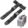 2 Pack Add a Bag Luggage Strap,Ling-Luo Adjustable Suitcase Belt