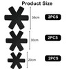 6 Piece Pot Pan Protectors for Stacking, 3 Different Size