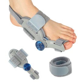 Bunion Corrector for Women Big Toe, Adjustable Knob Toe Straightener, Bunion Corrector for Toe Repair, Suitable for Left and Right Feet Hallux Valgus Bunion Relief