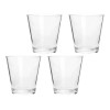 Home Ideas Set 4 Vasos Old Fashioned Liso Acrilico 440