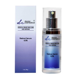 Doctor Cosmedical Retinol Serum 0.5% | Perfect Anti-Aging Cure | Anti-Aging 0.5% Retinol Skin Repair Face Cream | Non Greasy Professional Grade Formula | 1Oz / 28g