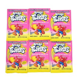 Kool-Aid 6 vintage Kool Aid TWISTs Soarin' Strawberry Lemonade KoolAid packets