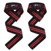 DMX INTL Weight Lifting Straps Single Loop Neoprene Padded Cotton