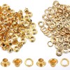 Litoexpe 4.5MM Grommets Eyelets 200 Pcs, Self Backing Eyelets for