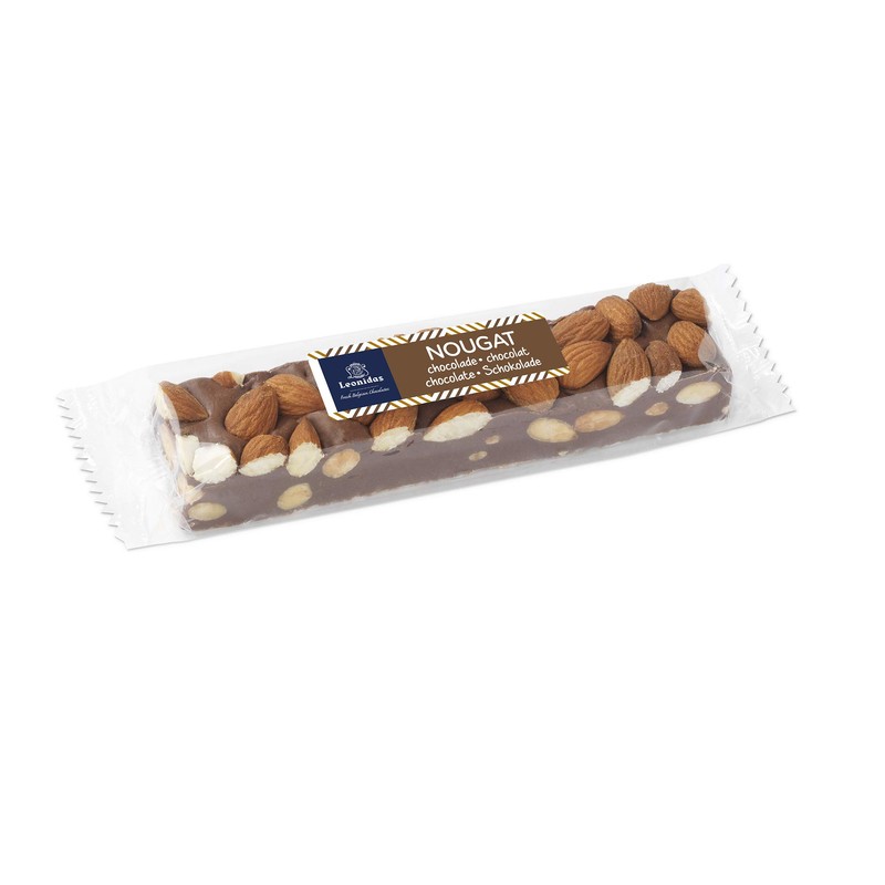 Leonidas Soft Nougat with Almonds, Set of 3 (Almond Nougat,