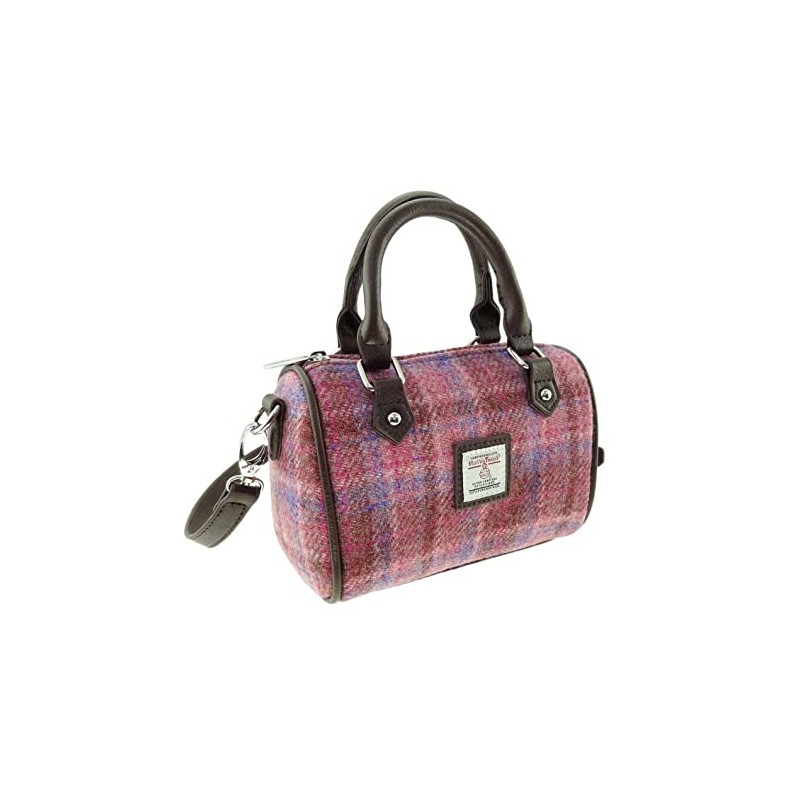 Glen Appin Harris Tweed 'Kilbride' Mini Bowling Tote Bag, Colour