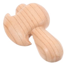 NUOBESTY Miniature Axe Statue Wooden Axe Carving Axe Prop Figurine Tiny Axe Decor DIY Axe Pendant Craft