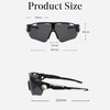TRHDFW Polarised UV Cycling Sunglasses For Men and Women, Running