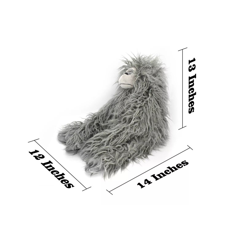 CWG Gorilla, Grey Shaggy, Large Super Soft Plush Animal Toy