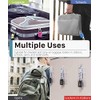 Shatchi Blue Combination Lock TSA Approved Travel Suitcase Luggage School